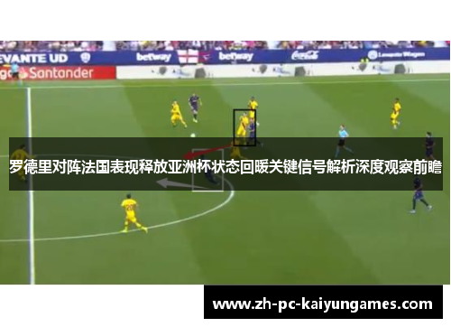 罗德里对阵法国表现释放亚洲杯状态回暖关键信号解析深度观察前瞻 罗德里对阵法国表现释放亚洲杯状态回暖关键信号解析深度观察前瞻